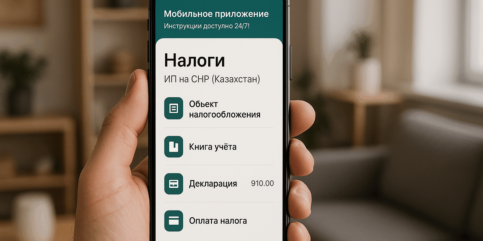 Инструмент для ИП на СНР: управление налогами, чеками и регистрацией